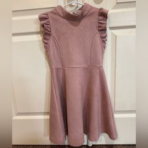 EUC. Ava and Yelly Suede Dress Size 8